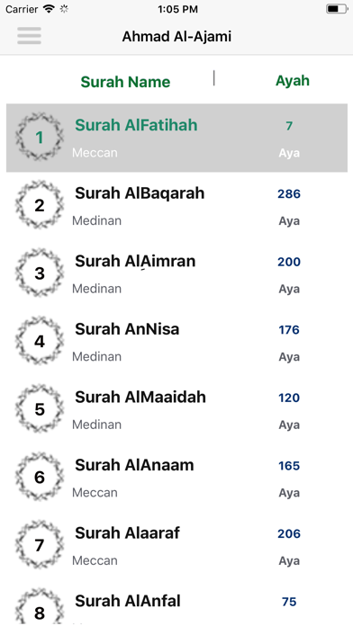 How to cancel & delete Ahmad Al Ajami Quran - Alajamy from iphone & ipad 3