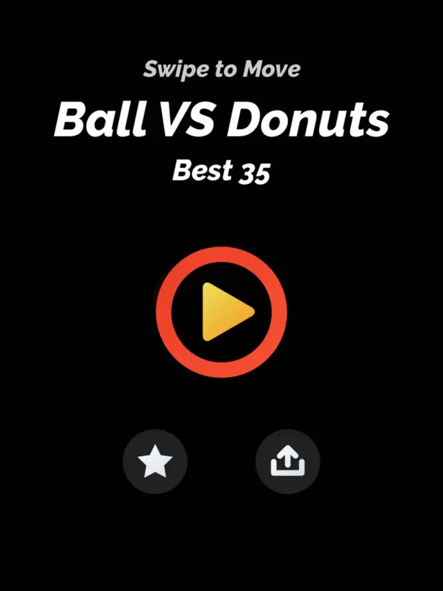 Ball VS Donuts - 3D Casual, game for IOS
