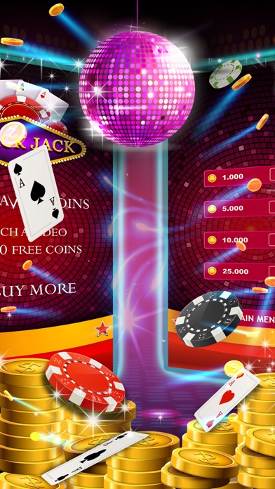 Blackjack-Dancing Cards Casino screenshot 3