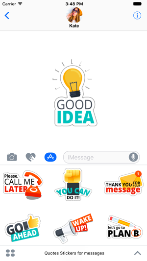 Quotes Stickers for messages