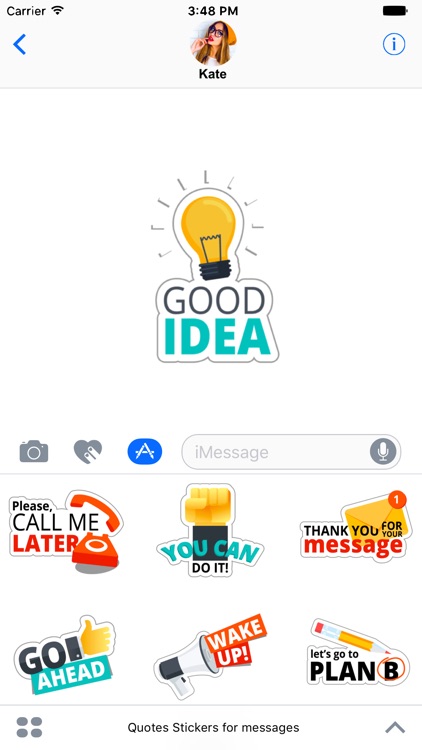 Quotes Stickers for messages