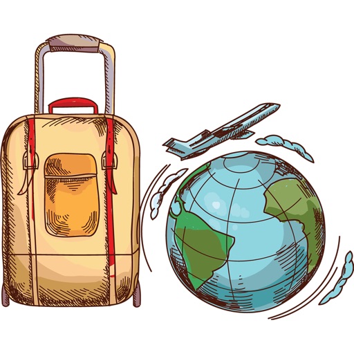 Travel the World Stickers icon