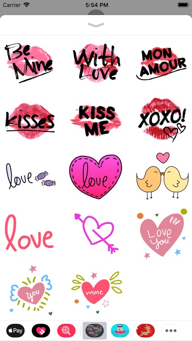 Love Stickers. screenshot 3