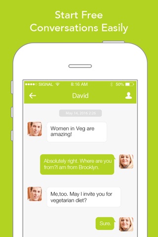 Veg: #1 Vegan Dating App screenshot 3