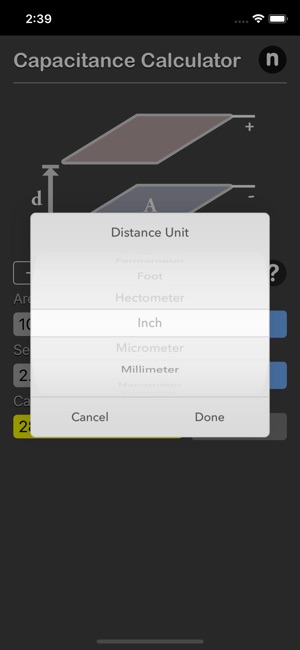 Capacitance Calculator(圖3)-速報App