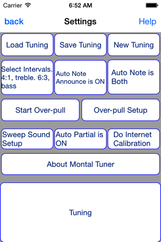 Montal Tuner screenshot 2