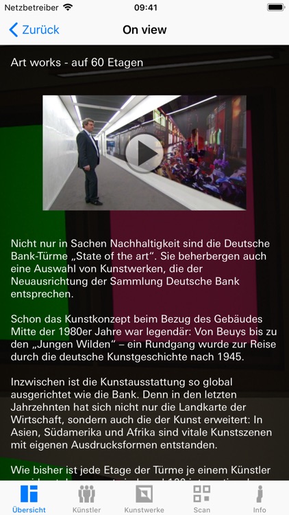 ArtWorks Frankfurt für iPhone
