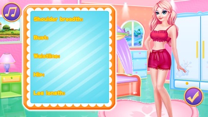 Clothes Design of fashion girl screenshot 4