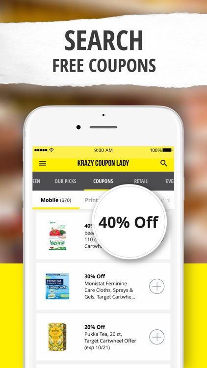 Krazy Coupon Lady: Shop & Save screenshot-4