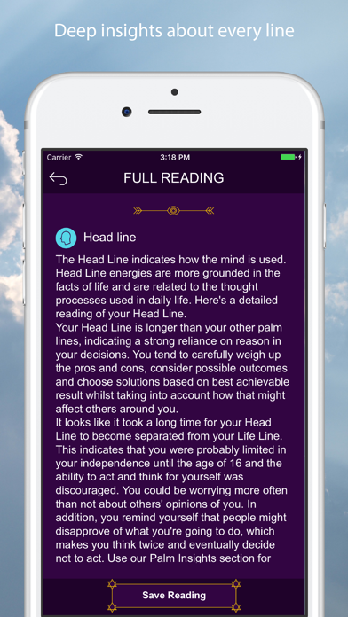 Palmistry Pro Palm Reader screenshot 3