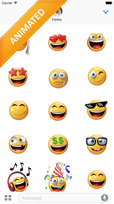 3D Animated Emoji Stickers screenshot 3