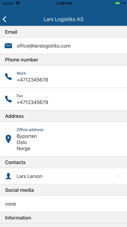 Visma Contacts screenshot-3