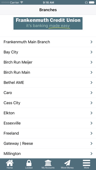 Frankenmuth Credit Union screenshot 3