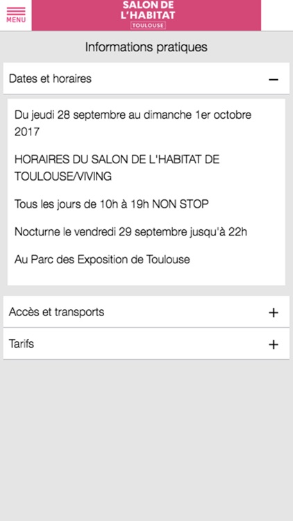 Le Salon de l'Habitat de Toulouse / Viving 2017 screenshot-3