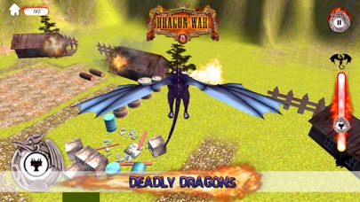 Flying Deadly Dragon Simulator screenshot 2