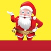 Cool Santa Christmas Stickers