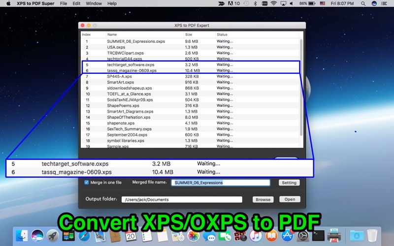 XPS to PDF Super