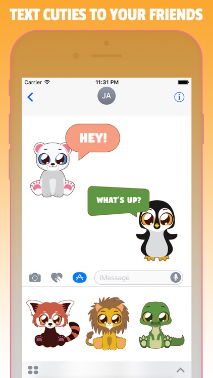 ZooMoji - New 2017 Zoo Animals Stickers Emoji App