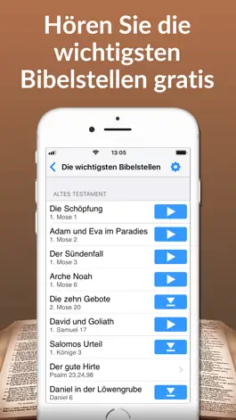 Game screenshot Die Bibel - Hörbuch Edition apk