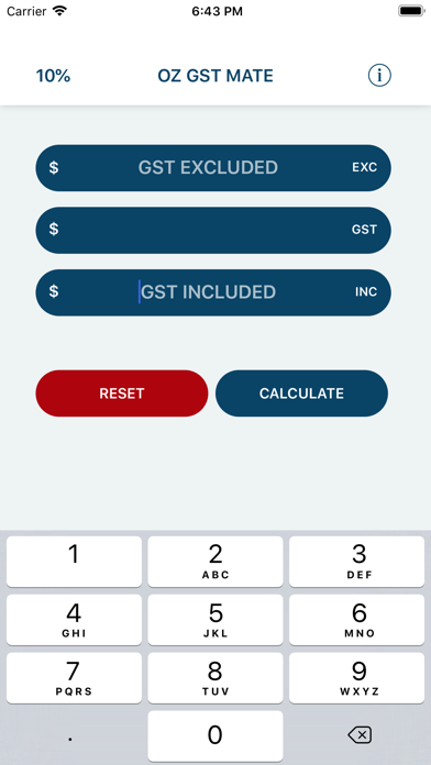 How to cancel & delete OZ GST Mate from iphone & ipad 1