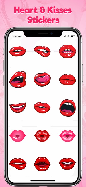 Heart and Kiss Stickers(圖2)-速報App