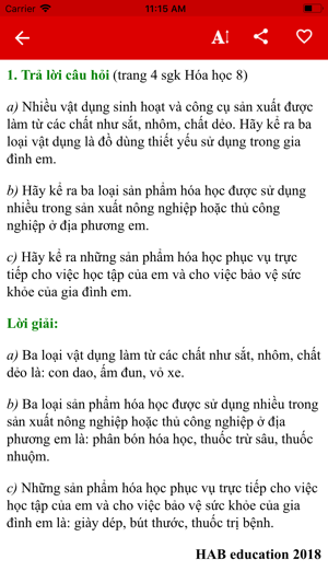 Giải Hóa Học 8,9,10,11,12(圖3)-速報App