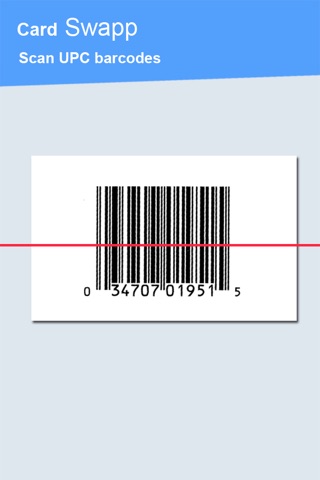 CardSwapp Lite Barcode Scanner screenshot 2