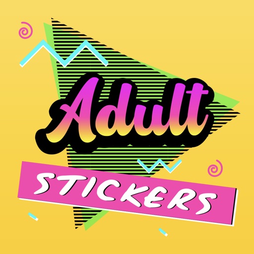 Totally Awesome Adult Stickers Icon
