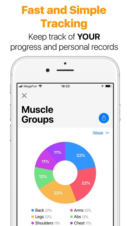 Fitmeup workout assistant app screenshot-3
