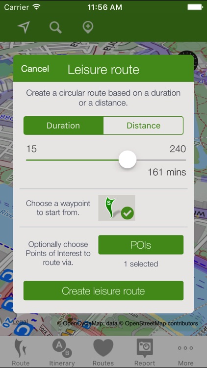 CycleStreets journey planner