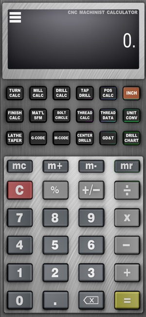 CNC Machinist Calculator Pro