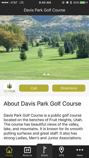 Davis Park Golf Course - GPS and Scorecard(圖2)-速報App