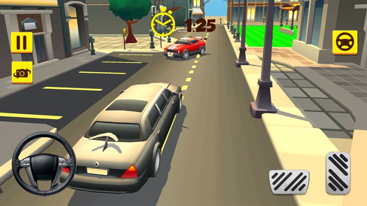 Smart Car Toon Driving screenshot-3