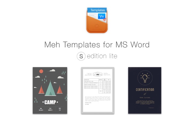 Meh Templates for MS Word S Lt(圖1)-速報App