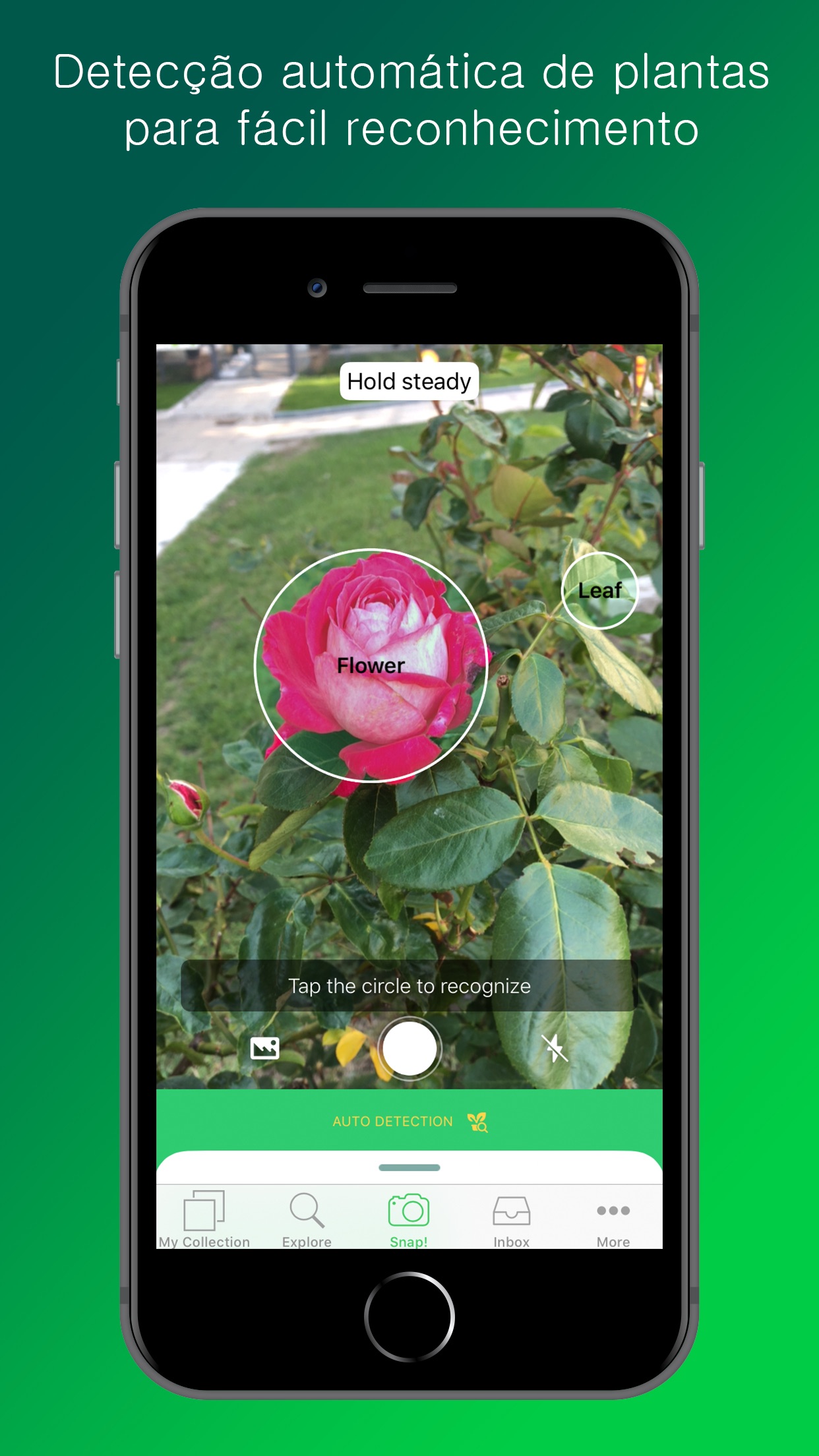 Screenshot do app PlantSnap Pro: Identify Plants