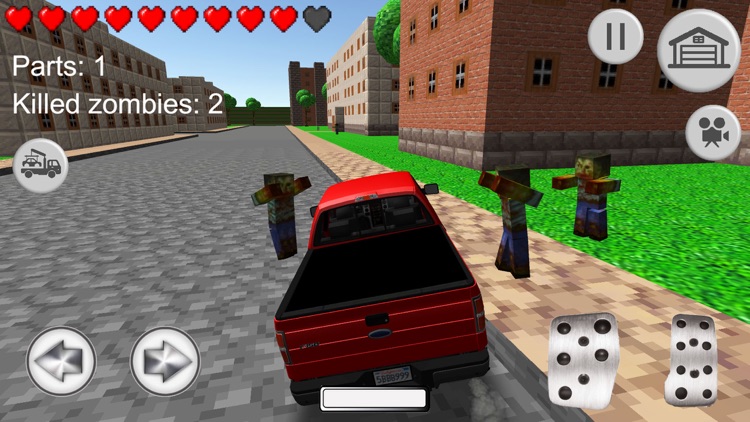 Blocky City: infected zone