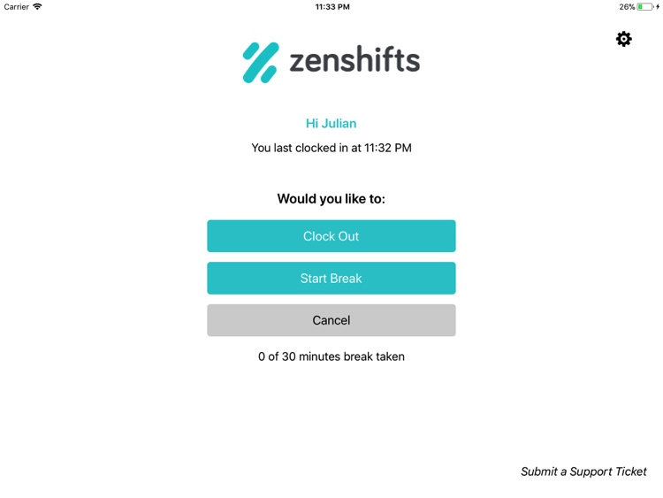 Zenshifts Timeclock screenshot-3