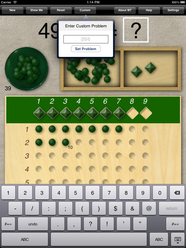 Montessori Division Board screenshot 3