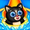 Kitty Pool Slide Fun is an amazing addictive slide puzzle game in a unique game play