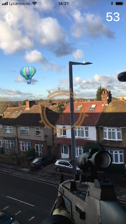 AR Balloon Shooting Game