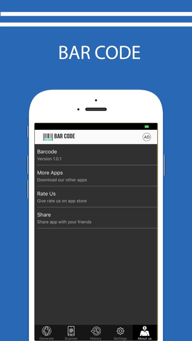 Barcode and QRcode Reader screenshot 4