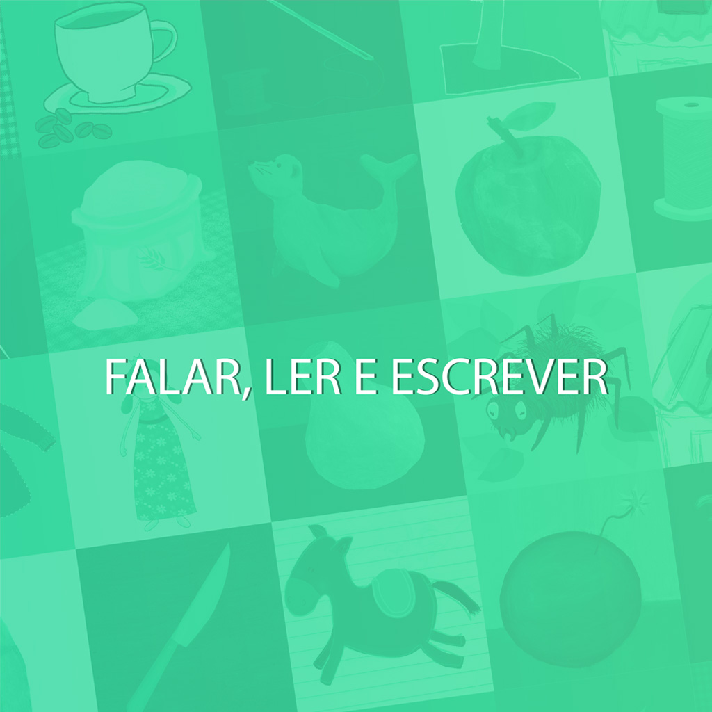 Falar, Ler e Escrever App Icon