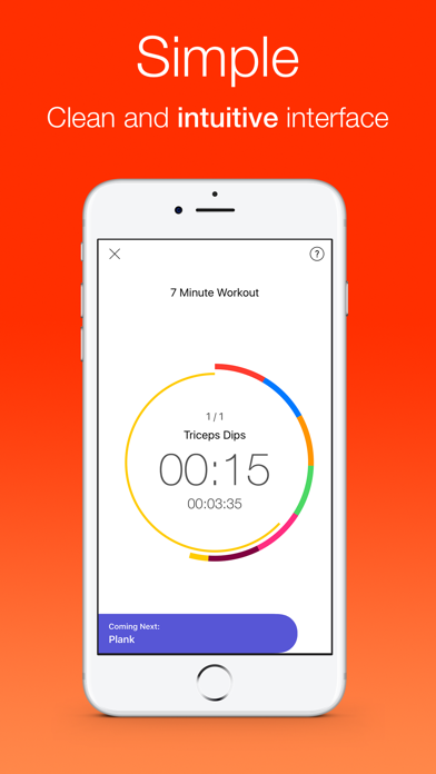 Intervals - Your smart and personal workout trainer Screenshot 1