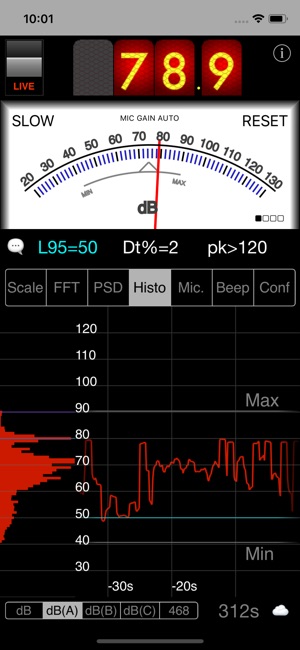 SPLnFFT Noise Meter(圖4)-速報App