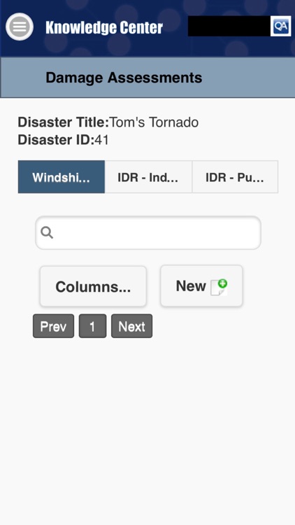 KC Damage Assessment