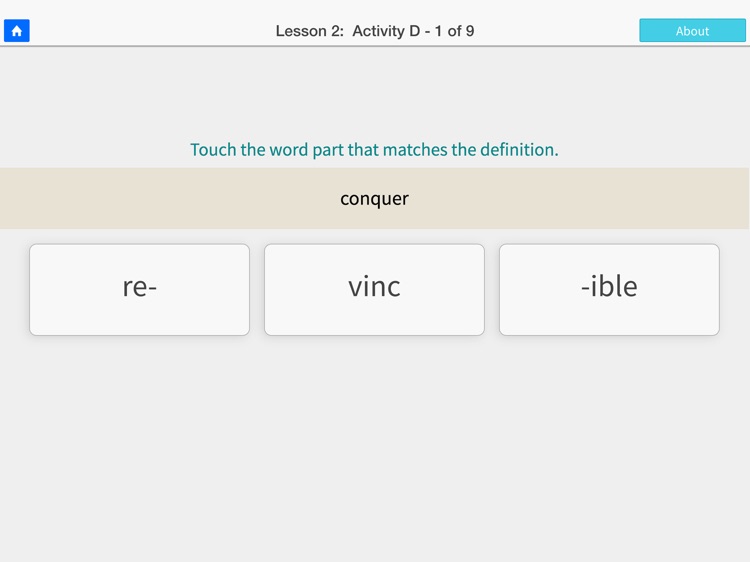 Word Roots Level 1 Lite screenshot-4