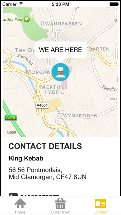 How to cancel & delete King Kebab from iphone & ipad 3