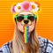Ultimate Effects and Filters let you create your selfie with cat face, cute doggy face, emoji, snap face and funny style