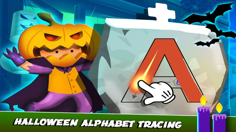 Alphabet Tracing - Halloween