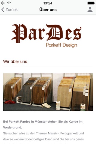 Pardes Parkett Design screenshot 3